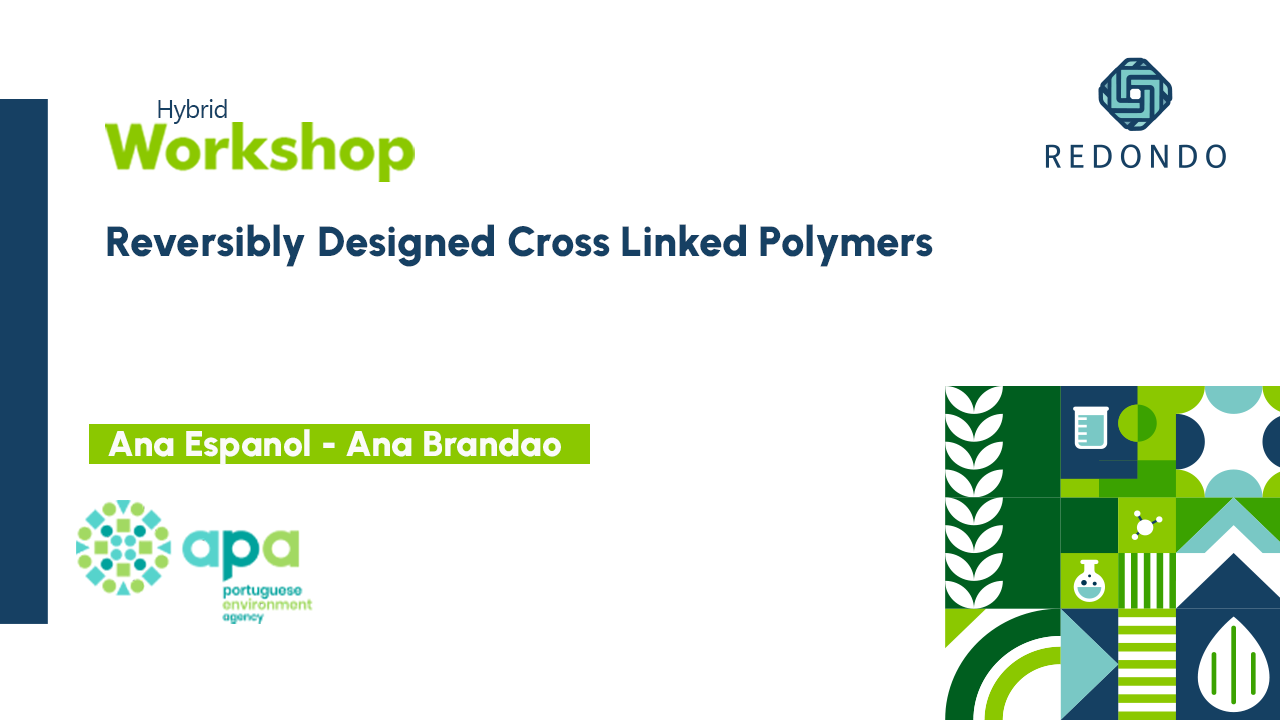 REDONDO - Reversibly Designed Cross Linked Polymers | Ana Espanol - Ana Brandao (apa)